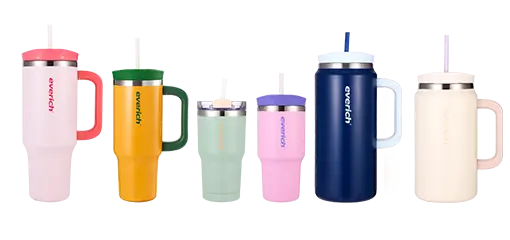 40 oz Tumbler with Handle and Straw 19312B 40 oz Tumbler with Handle and Straw 19312B