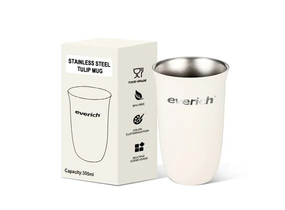 Streamlined Wide-Mouth Stainless Steel Bottle 01740A