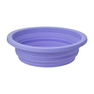Collapsible Silicone & Stainless Steel Portable Pet Bowl 22023B