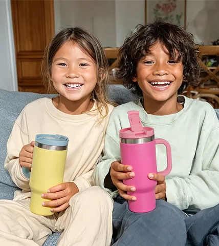 Dual-Layer Stainless Steel Insulated Straw Cup 19313A