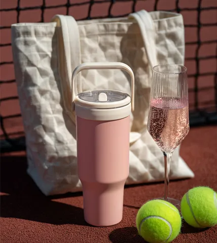 Foldable Spout 304 Stainless Steel Leak-Proof Cup 19120B